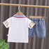 Boys summer short sleeve suit