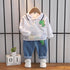 Boy's Spring and Autumn Two-Piece Set