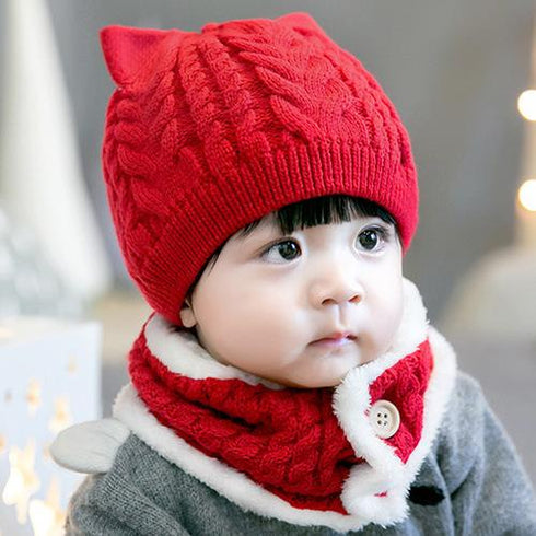 Baby Fall/Winter Warm Hat Circumference 17.3-20.5 inch. (44-52 cm)