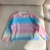 Children's sweater pullover simple foreign style gradient sweater new autumn and winter baby sweater