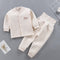 Baby's Three-Layer Cotton Underwear Set Thickened Autumn Jacks Thermal Underwear Set