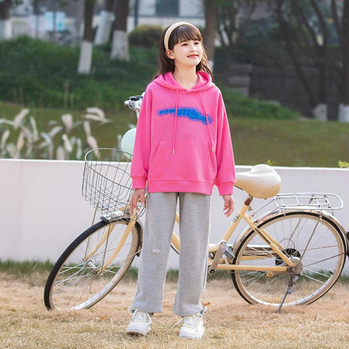 Spring style hooded fashionable top