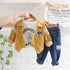 Boys Spring and Autumn Three-Piece Set