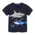 Summer boy shark short sleeve