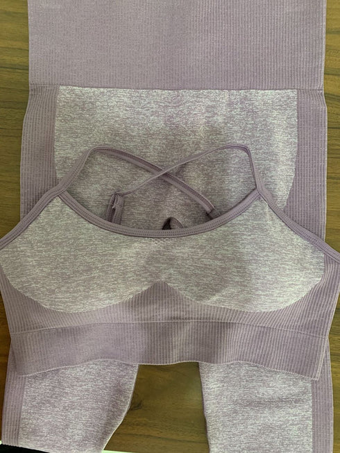 Yoga vest set sports suit