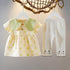 Children's wear girls short sleeve two-piece set