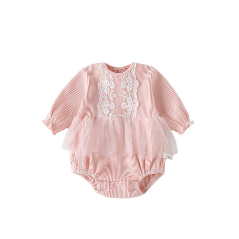 Baby Girl Long Sleeve Jumpsuit