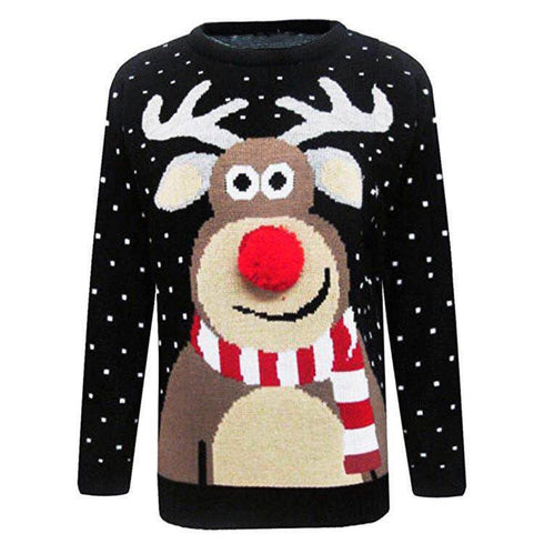 Christmas women's sweater knitwear