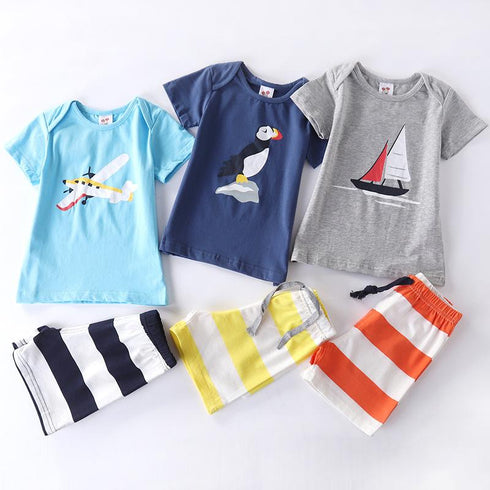 Children's Summer Stripe Set