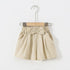 Girls Summer Solid Bow Elastic Shorts