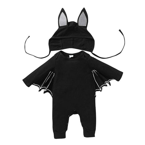 Children's bat jumpsuit 2-piece set