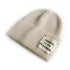 Cloth logo embroidery letter flanging knit cap 17.32-19.68 inches