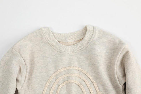 Fall/Winter Children's Clothes Suit Long Sleeve Jacket Pocket Pants