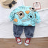 Boy's Spring and Autumn Crewneck Tee Set of Three