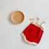 Red suit cardigan coat ha clothes baby ha clothes climbing suit two-piece single shot