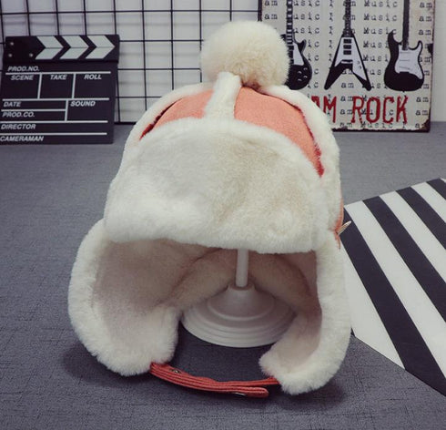 Autumn and winter children's hat Circumference 17.7-19.3 inch(45-49cm)