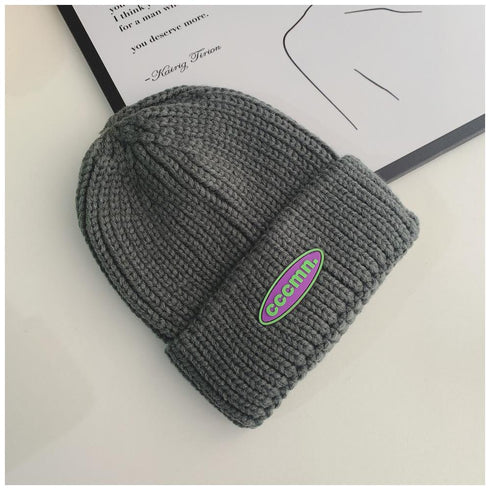 Autumn and winter Joker warm wool hat 21.2-22.8 inch