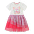 Girls' Dress Summer New Cartoon Printed Mesh Children's Dress Princess Dress