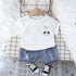 Boys suit short sleeve two-piece set