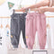 Girls winter plus velvet padded warm casual pants