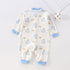 Children's long sleeve cotton jumpsuit