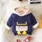 Autumn and winter boys plus velvet padded hooded coat