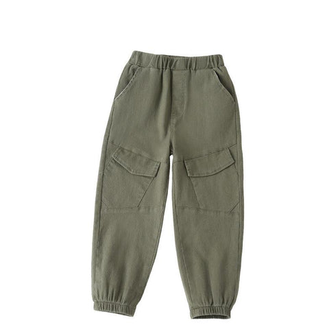Spring And Autumn Children's Fashion Cargo Pants