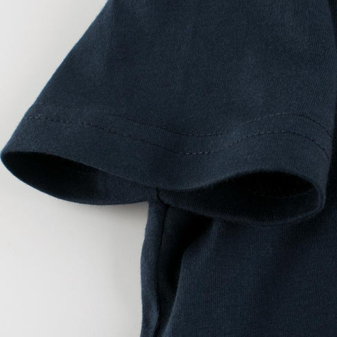 Summer boys smiley face printed short sleeves