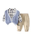 Spring and Autumn Boys Sweater Vest Set of Three
