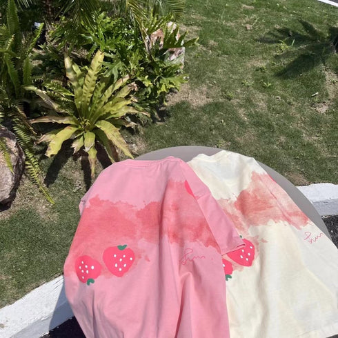 Tie Dyed T-shirt Short Sleeve Children's Casual Top