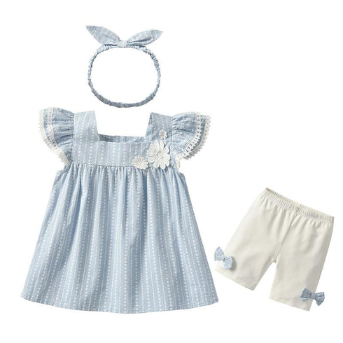 Cute Summer Girl Dress Sets