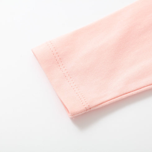 Girls Cotton Long Sleeve T-shirt European And American Style Cartoon Printed Round Neck Jacket