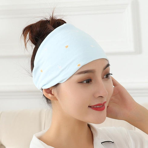 Peekabu Yuezi headscarf hair band post-partum recovery windproof monthly cap maternal hat