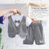 Vest Summer Suit Short Sleeve Two Piece Set