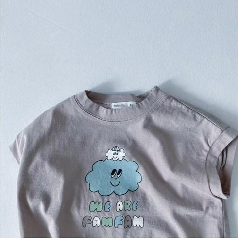 Cute Cute Cloud Jumpsuit Climbing Suit