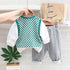 Spring and Autumn Children's Sweatwear Pants Set