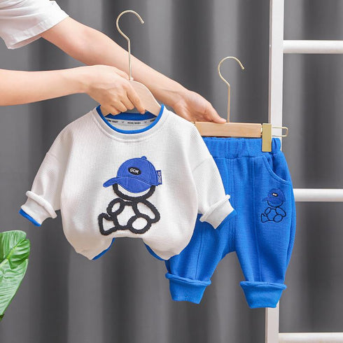 Boys casual suit two-piece set