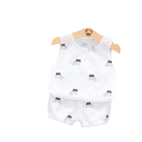 Children's Summer Vest Set Two-Piece Set