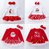 Christmas Baby Long Sleeve Ha Dress Jacket Climbing Dress Infant Festival Suit
