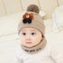 Baby hat warm in autumn and winter Circumference 13.4-16.5 inch(34-42cm)