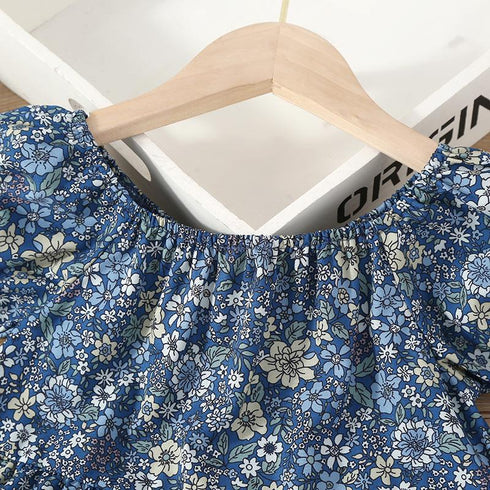 Summer Girl's Floral Dress
