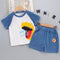 Boys short sleeve suit two-piece set