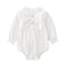 Baby Fall Clothes Climbing Clothes Sweet Baby Girl Triangle Ha Jumpsuit