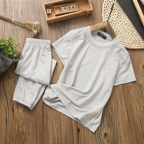 Summer children's home comfort suit
