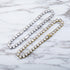 10mm large zircon necklace neck chain hip hop jewelry single-row chain necklace for men and women