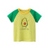 Summer girls fruit print short sleeves