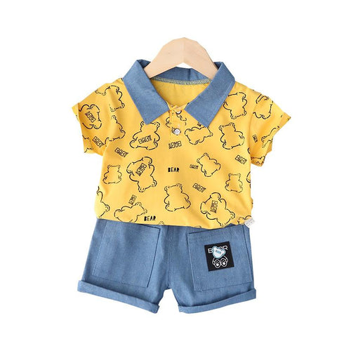 Children's Short Sleeve Set Two-Piece Set