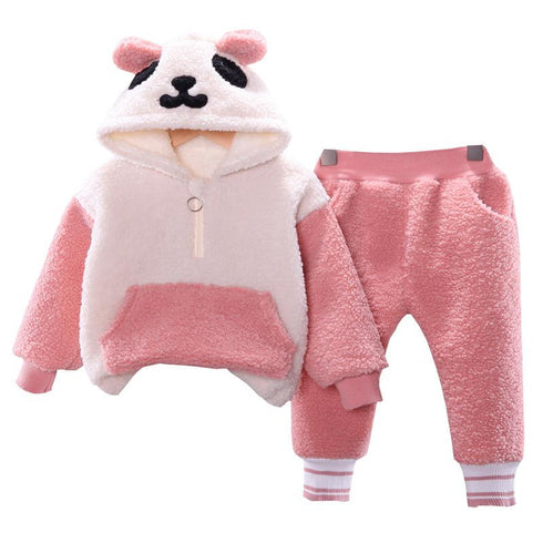 Children's Fall/Winter and Cashmere Two-Piece Set