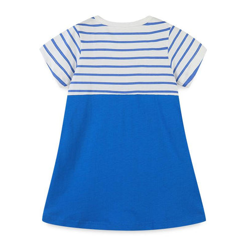 Summer Girl's Turtle Knit Dress