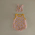 Sleeveless Love Jumpsuit Baby Fart Climbing Suit With Hat